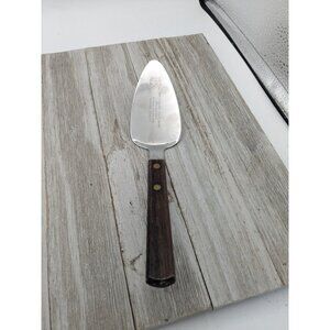 Stainless Steel #1 Pie Spatula Server 8 1/4" Wood Handle Japan